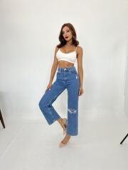 6288 KOT PANTOLON-MAVİ