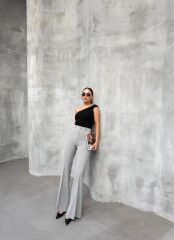 230 Gr Poly Viscose Full Lycra İspanyol Paça Pantolon