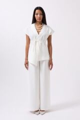 Bağcık Detay Yelek