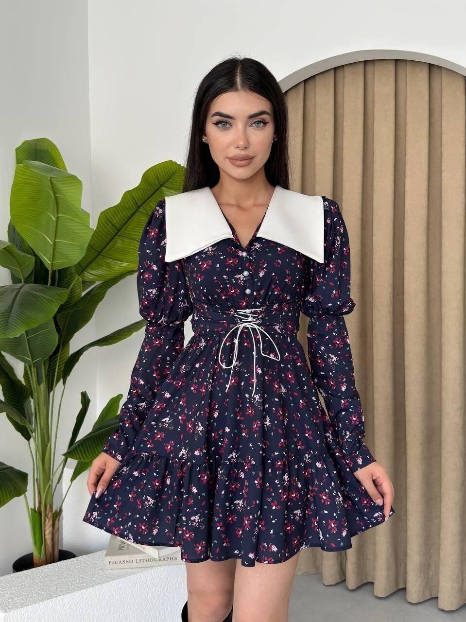 Dreamy İp Detaylı Mini Elbise