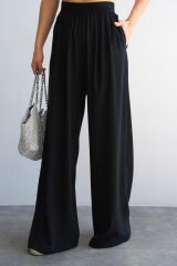 Dokuma Pantolon - Siyah