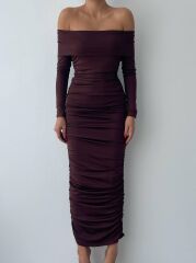 Dakota Drapeli Elbise