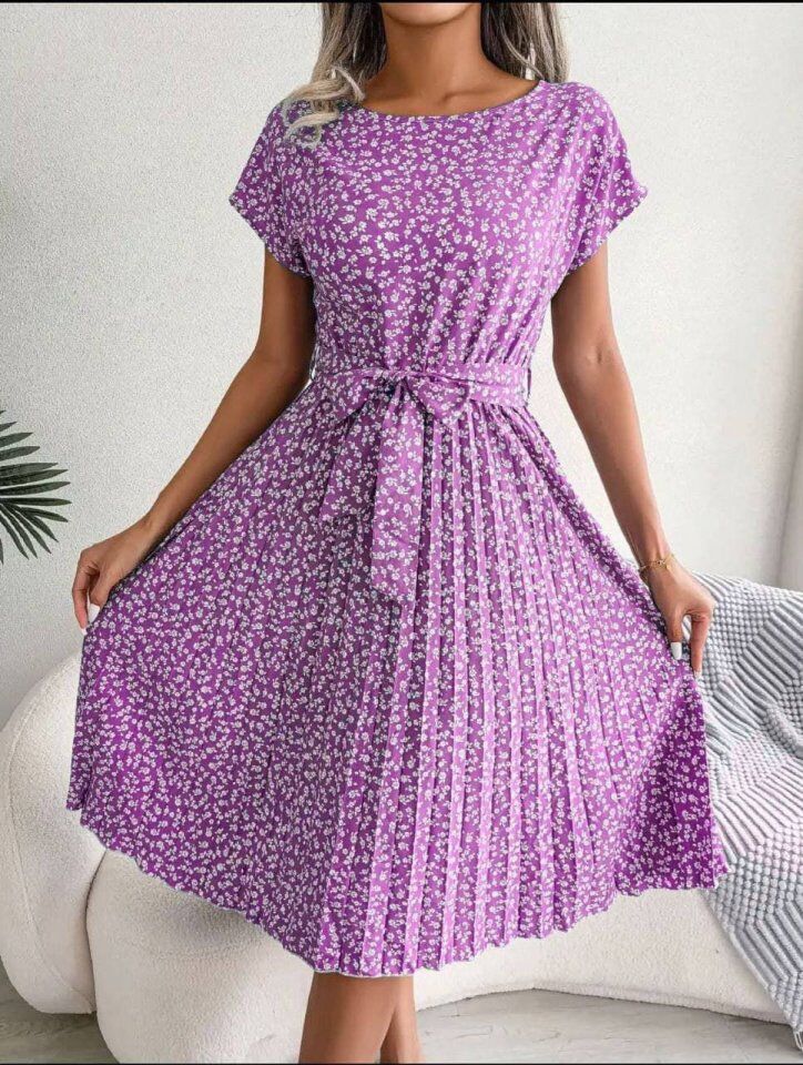 DİJİTAL BASKILI ELBİSE