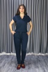 Polo Yaka Modal Kumaş Premium kalite Antrasit Alt Üst Takım