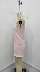 Kadın Ip Askılı Atlet Ve Alt Pon Pon Aerobin Short Takım