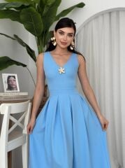 Late Yıldız Detaylı Elbise