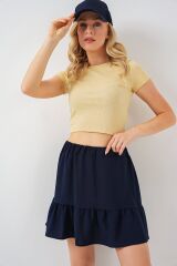 Ayrobin Mini Etek 8054 - Lacivert