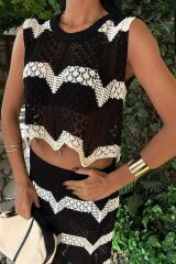 Shayna Ajurlu Crop Takım 9825