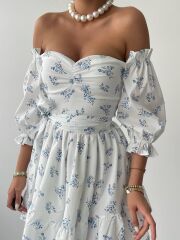 Rucka Belden Bağlamalı Mini Elbise