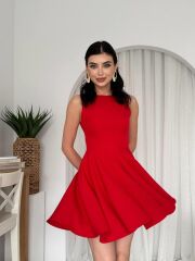 Berl Cep Detaylı Elbise