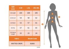 Kadın Kısa Kollu Bisiklet Yaka Desenli Kuşaklı örme Krep Midi Elbise