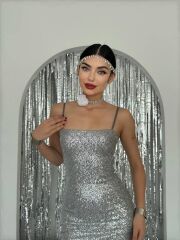 Woxo İp Askılı Elbise