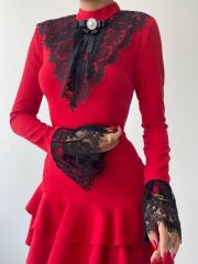 Danya Dantel Mini Elbise