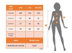 Kadın Askılı Yuvarlak Yaka üst Viskon Alt Desenli Bürümcük Elbise