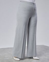 Poly Viscose Full Lycra Beli̇ Lasti̇kli̇ Battal Pantolon