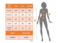 Kadın Kısa Yarasa Kollu Yuvarlak Yaka Beli Büzgülü Süprem Elbise
