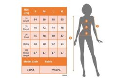Kadın Kısa Kollu Bisiklet Yaka önden Düğmeli Modal Elbise
