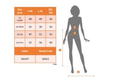 Kadın Yüksek Bel Yandan Yırtmaçlı Kısa Kadife Etek
