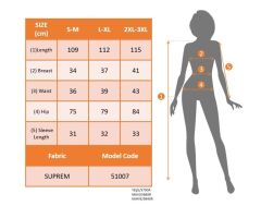 Kadın Kısa Kollu Kare Yakalı Lastikli Desenli Süprem Elbise