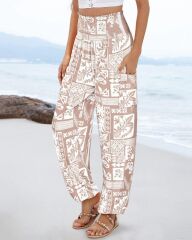 Kadın Desenli Süprem Pantolon