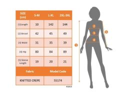 Kadın Kısa Kollu Kruvaze Yaka Beli Lastikli Süprem Maksi Boy Elbise