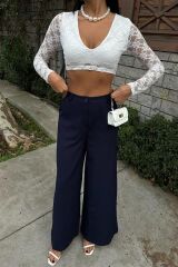 Bol Paça Palazzo Pantolon 0080