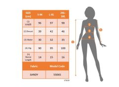 Kadın Kolsuz Beli Kuşaklı Puantiyeli Sandy Elbise