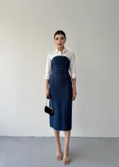 Izer Straplez Elbise