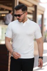 Erkek Hemşire Yaka Kısa Kollu Tişört