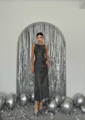 Vara Pul Payet Elbise