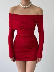 Tefs Straplez Elbise