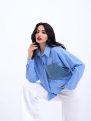 5419 GÖMLEK-KOYU MAVİ