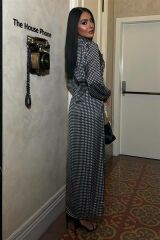 Ethereel Desenli Saten Elbise 2638-8