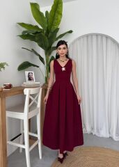 Late Yıldız Detaylı Elbise